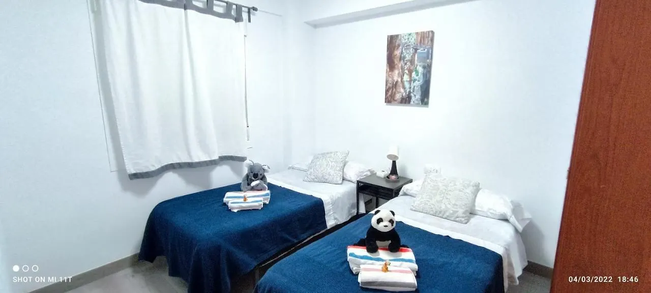 Confortable Y Luminoso Piso 5 Camas Malaga Apartment